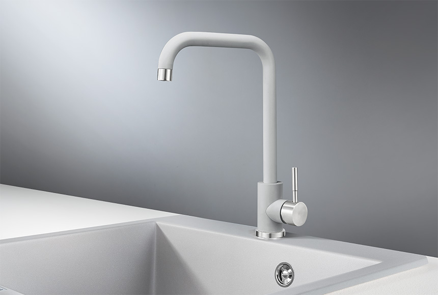 Смеситель для кухни Granula Standart ST-4033 алюминиум
